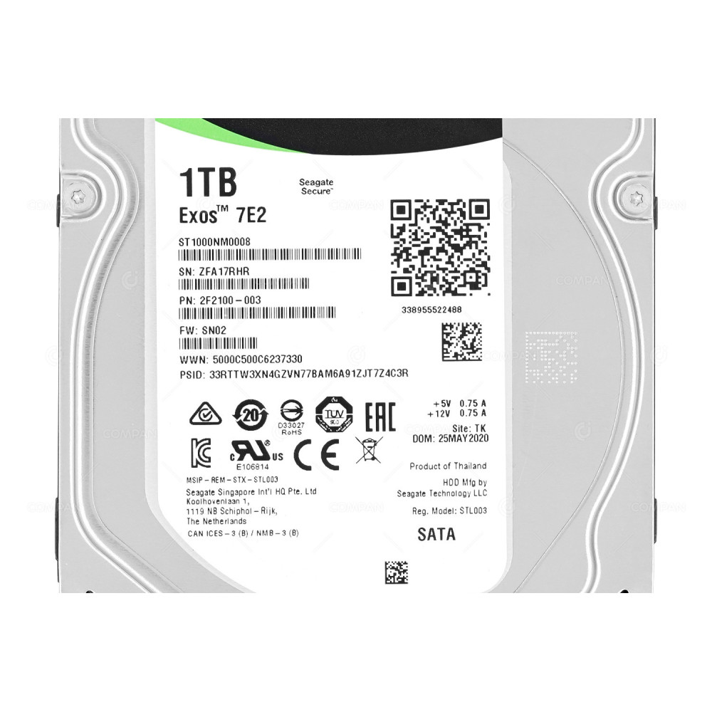 ST1000NM0008  SAMSUNG HDD 1TB 7.2K SATA 6G 3.5" LFF